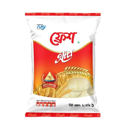 Fresh Atta 2 kg - সাদা আটা