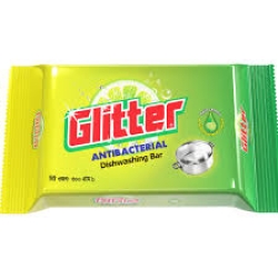 Glitter Dish Vim Bar 75gm